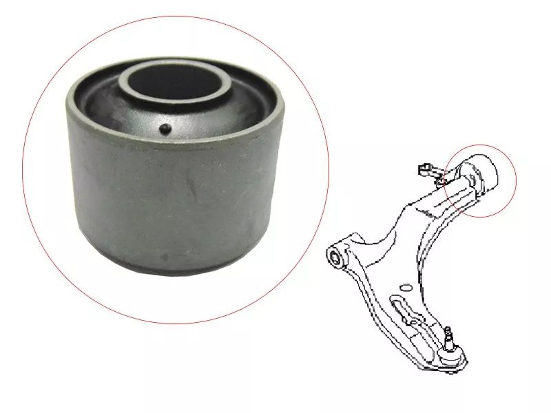 Сайлентблок рычага Nissan AD 99-08 / Almera 00-06 - Артикул ST545704M410 - Производитель Sat - Фото, Отзывы, Цены 