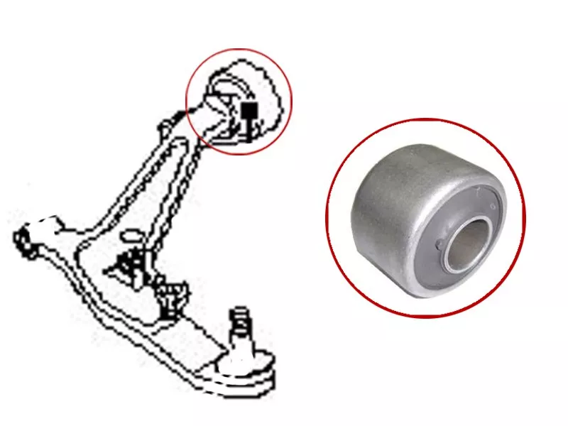 Сайлентблок рычага Nissan X-Trail 00-07 - Артикул ST545708H300 - Производитель Sat - Фото, Отзывы, Цены 