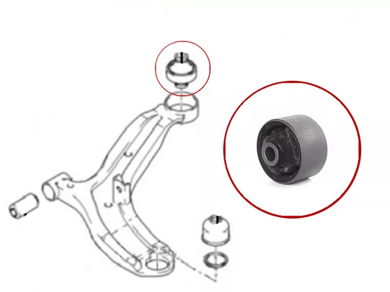 Сайлентблок рычага Hyundai Elantra 00-16 / ix35 13-15 - Артикул ST545844L000 - Производитель Sat - Фото, Отзывы, Цены 