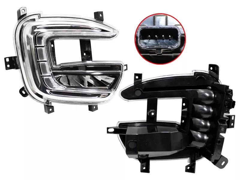 Фара противотуманная (Справа/ LED/ ДХО) Renault Kaptur 16-22 - Артикул ST55120U2R - Производитель Sat - Фото, Отзывы, Цены 