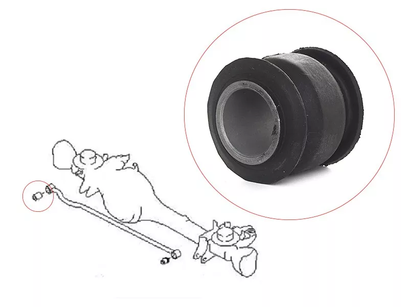 Сайлентблок Nissan Patrol 87-10 / Safari 87-07 - Артикул ST5513501J01BU - Производитель Sat - Фото, Отзывы, Цены 