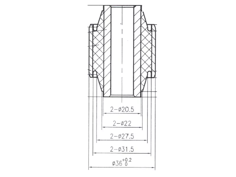 Сайлентблок цапфы Nissan Teana 03-08 / Cima 01-10 - Артикул ST55157AR000 - Производитель Sat - Фото, Отзывы, Цены 