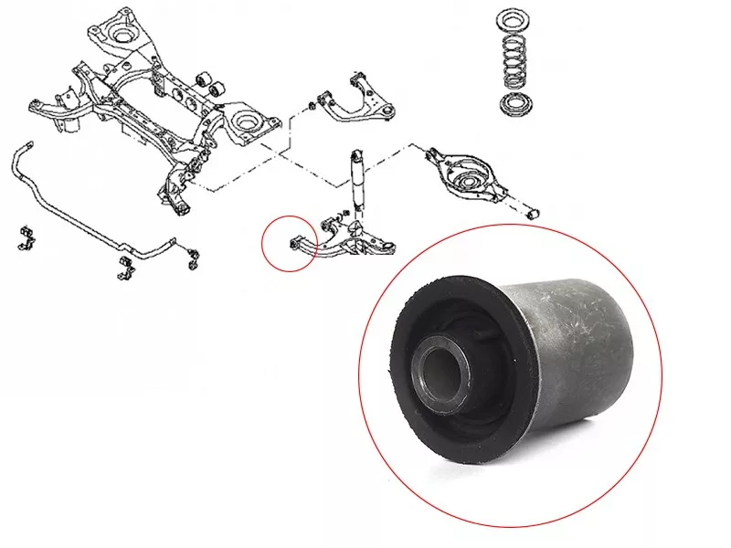 Сайлентблок рычага Nissan Pathfinder 04-14 - Артикул ST551A1EB31ABU2 - Производитель Sat - Фото, Отзывы, Цены 