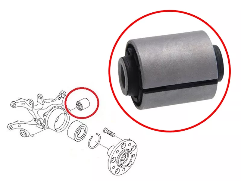 Сайлентблок цапфы Hyundai Creta 15-20 / Tucson 09-21 - Артикул ST552162S200 - Производитель Sat - Фото, Отзывы, Цены 