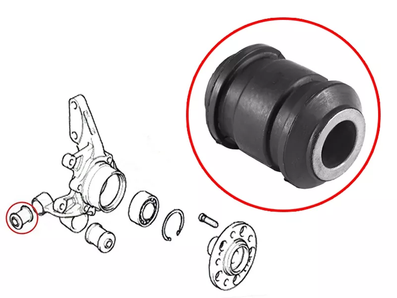 Сайлентблок цапфы Hyundai Avante 00-06 - Артикул ST552272D000 - Производитель Sat - Фото, Отзывы, Цены 