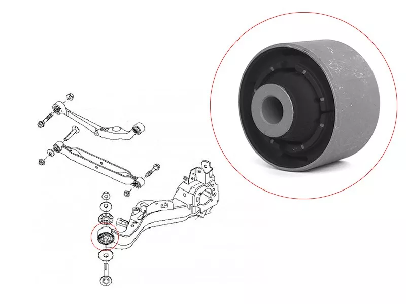 Сайлентблок рычага Nissan Qashqai 06-22 / X-Trail 07-22 - Артикул ST55501JD00A - Производитель Sat - Фото, Отзывы, Цены 