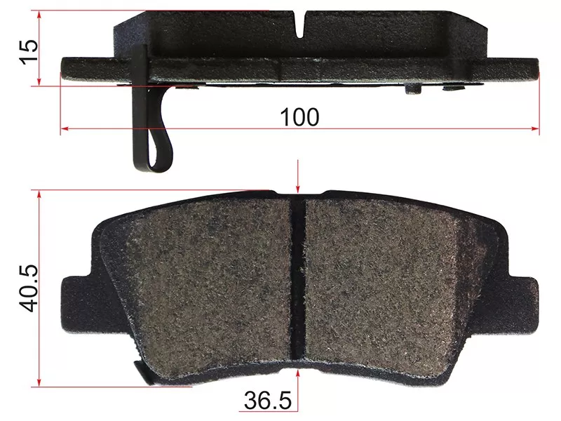 Колодки тормозные (Сзади) Hyundai Creta 15-22 / Elantra 06-20 - Артикул ST583021RA30 - Производитель Sat - Фото, Отзывы, Цены 