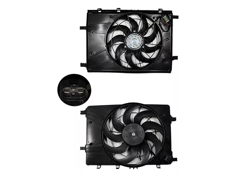 Диффузор радиатора в сборе CHEVROLET CRUZE МКПП 09 - Артикул ST590028 - Производитель Sat - Фото, Отзывы, Цены 