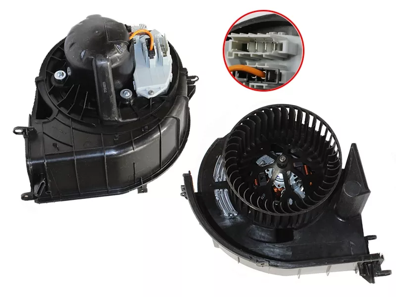 Мотор отопителя салона (Левый руль) BMW X5 06-13 / X6 08-14 - Артикул ST64116971108 - Производитель Sat - Фото, Отзывы, Цены 