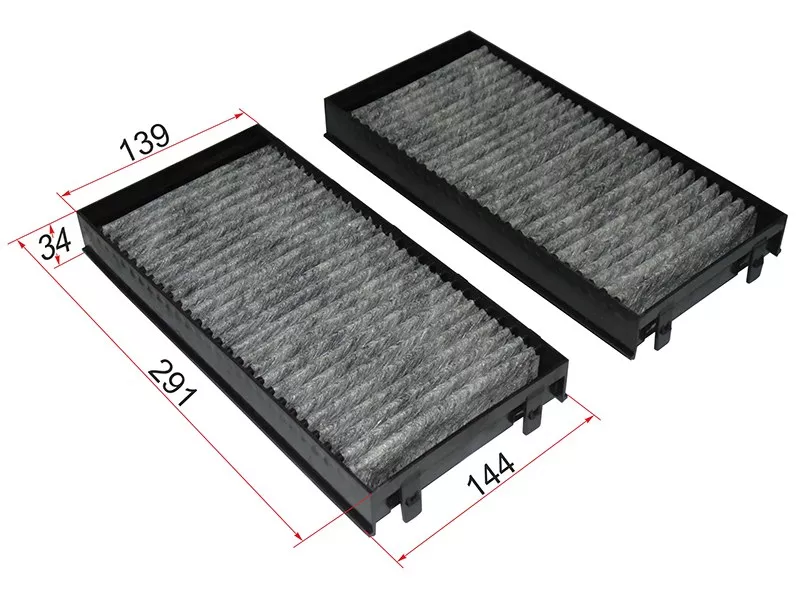 Фильтр салона BMW X5/X6 E70/E71 07- угольный - Артикул ST64316945585 - Производитель Sat - Фото, Отзывы, Цены 