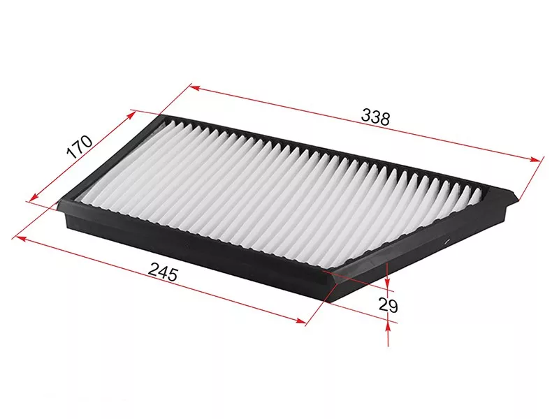 Фильтр салона PEUGEOT 206 98-12 - Артикул ST6447AZ - Производитель Sat - Фото, Отзывы, Цены 