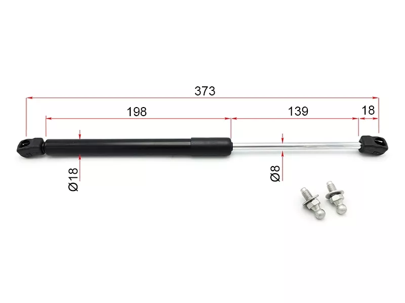 Амортизатор капота Infiniti FX35 02-08 / FX45 02-09 (Справа) - Артикул ST65470CG000 - Производитель Sat - Фото, Отзывы, Цены 