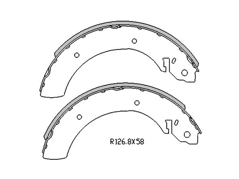 Колодки тормозные барабанные SsangYong Actyon 05-10 / Actyon Sports 06-16 - Артикул ST6614203019 - Производитель Sat - Фото, Отзывы, Цены 