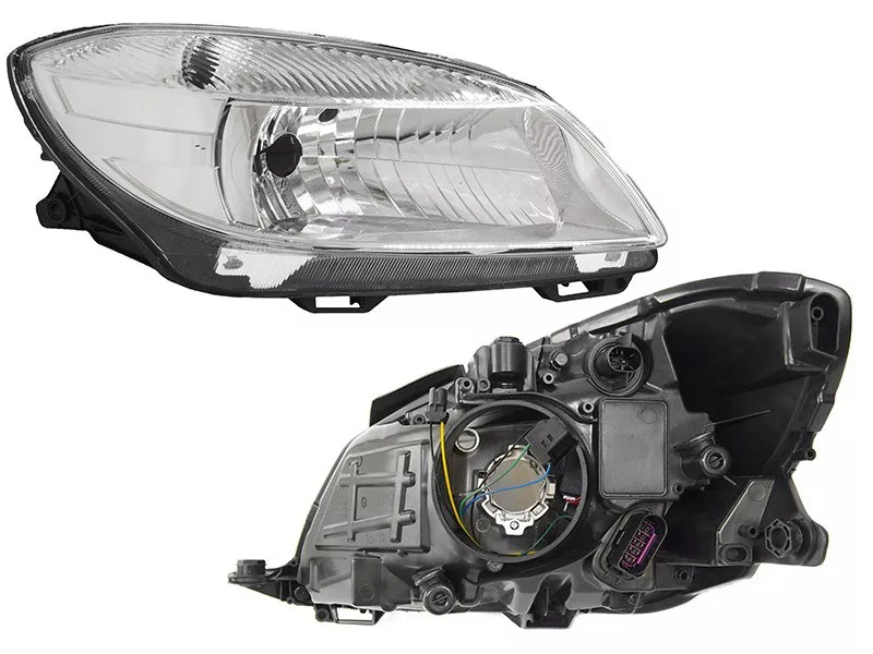 Фара правая (с 2010г) -ST6651122R Sat для SKODA FABIA