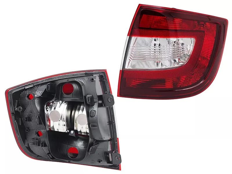 Фонарь задний Skoda Rapid 12-20 (Справа/ темно-красный) - Артикул ST6651926RDR - Производитель Sat - Фото, Отзывы, Цены 