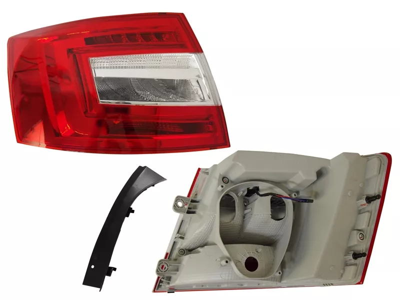 Фонарь задний Skoda Octavia 16-20 (Слева/ Диоды/ 4D SED) - Артикул ST6651940L - Производитель Sat - Фото, Отзывы, Цены 