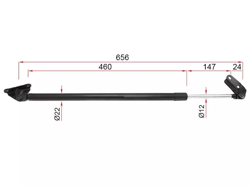 Амортизатор крышки багажника Toyota Noah 01-07 (Справа) - Артикул ST6895028240 - Производитель Sat - Фото, Отзывы, Цены 