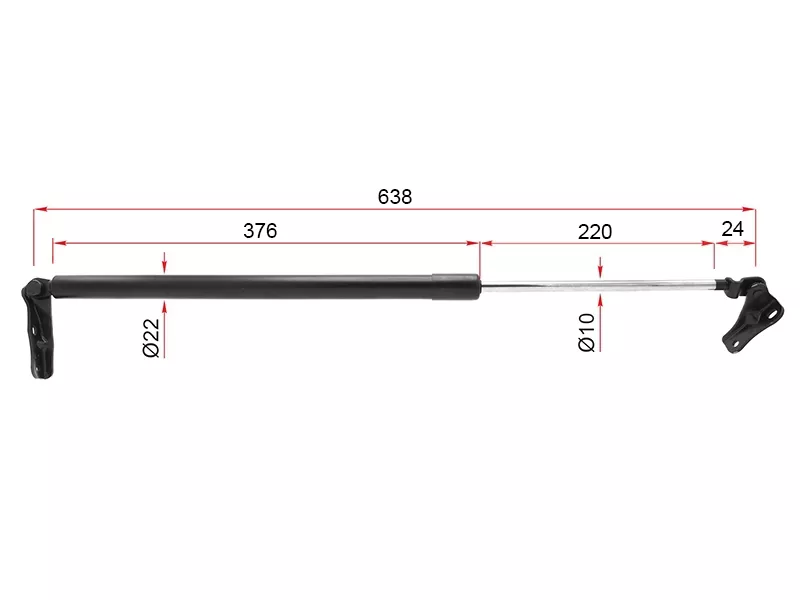 Амортизатор крышки багажника левый -ST6896028230 Sat для TOYOTA ESTIMA