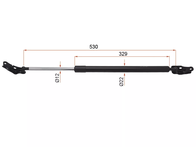 Амортизатор крышки багажника левый -ST6896044020 Sat для TOYOTA GAIA