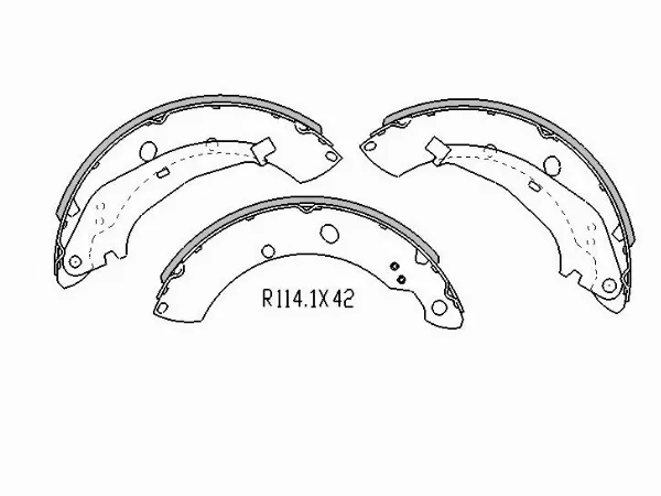 Колодки тормозные барабанные Skoda Rapid 12- / Volkswagen Polo 09-22 - Артикул ST6RU698525A - Производитель Sat - Фото, Отзывы, Цены 