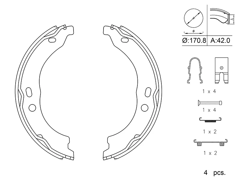 Колодки тормозные барабанные (Сзади) Peugeot Boxer 06- / Citroen Jumper 06-14 - Артикул ST77364023 - Производитель Sat - Фото, Отзывы, Цены 