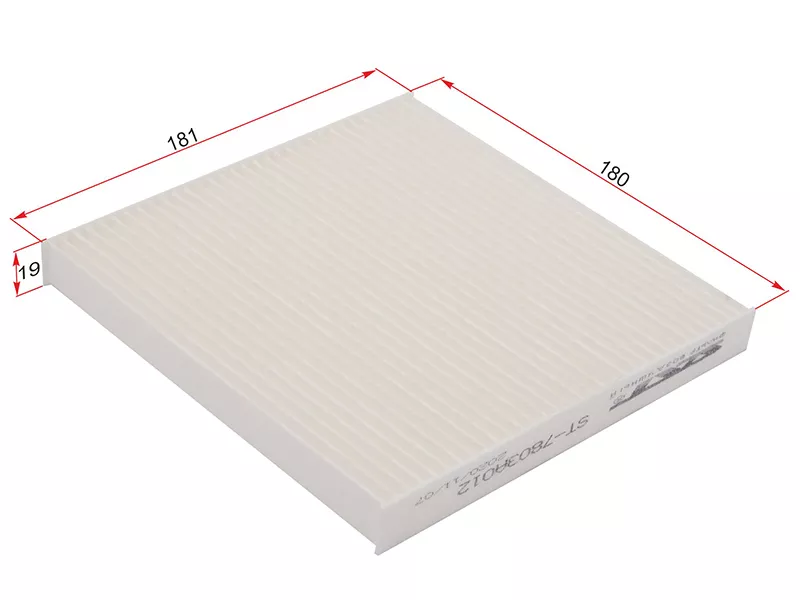 Фильтр салона MITSUBISHI MIRAGE 12-/NISSAN DAYZ 13 - Артикул ST7803A012 - Производитель Sat - Фото, Отзывы, Цены 