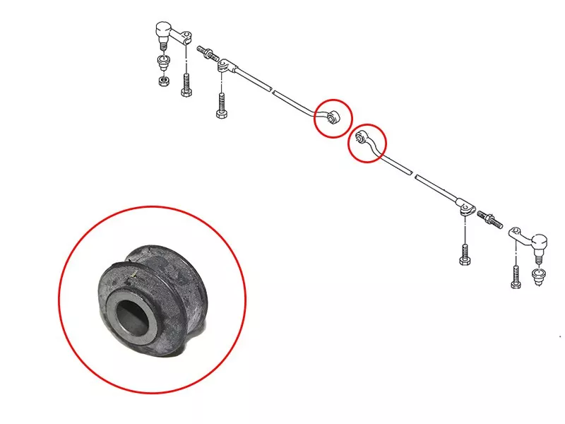 Сайлентблок Audi A4 00-09 / Chevrolet Lanos 05-09 - Артикул ST7848282B - Производитель Sat - Фото, Отзывы, Цены 