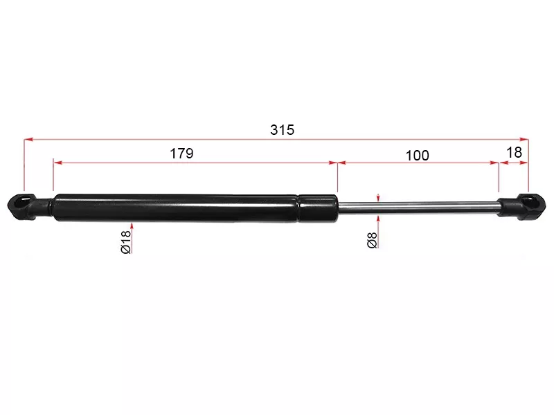 Амортизатор крышки багажника -ST7L6845587A Sat для VOLKSWAGEN TOUAREG