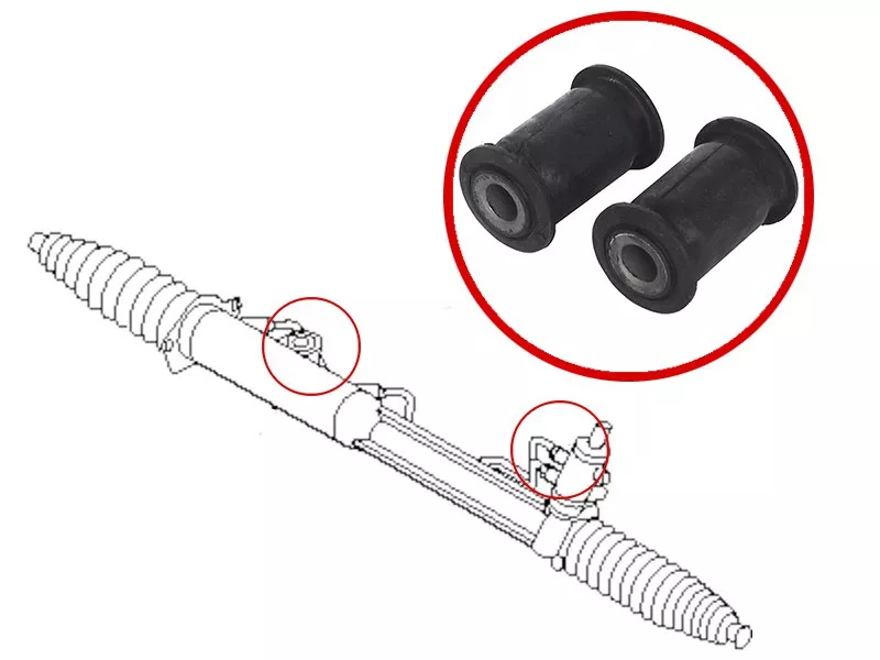 Сайлентблок рулевой рейки Audi Q7 05-15 / Volkswagen Touareg 02-18 - Артикул ST7L8422062LB - Производитель Sat - Фото, Отзывы, Цены 