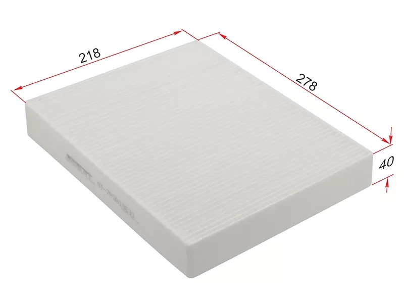 Фильтр салона VOLKSWAGEN TOUAREG 10-/PORSCHE CAYENNE 10 - Артикул ST7P0819631 - Производитель Sat - Фото, Отзывы, Цены 