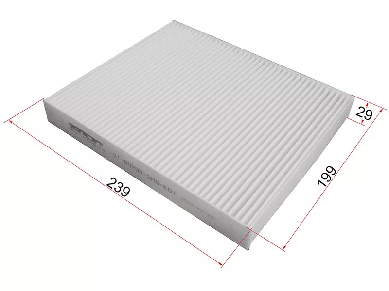 Фильтр салона HONDA LEGEND 08-13/CIVIC 05-12 - Артикул ST80292SMGE01 - Производитель Sat - Фото, Отзывы, Цены 