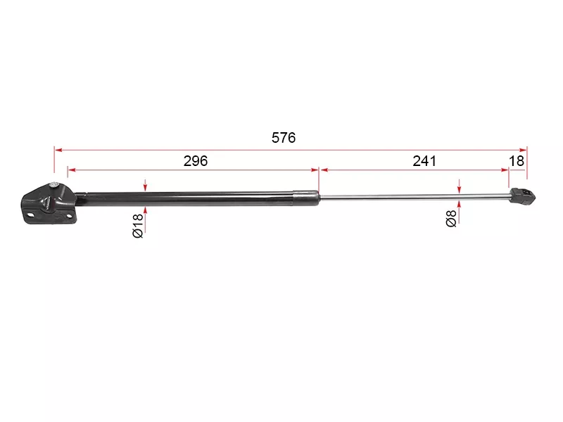 Амортизатор крышки багажника левый -ST81770D7000 Sat для HYUNDAI TUCSON