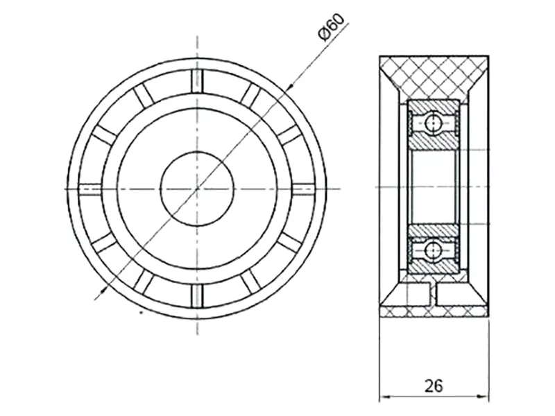Ролик приводного ремня обводной RENAULT LOGAN 04-/SANDERO 09 - Артикул ST8200104754 - Производитель Sat - Фото, Отзывы, Цены 