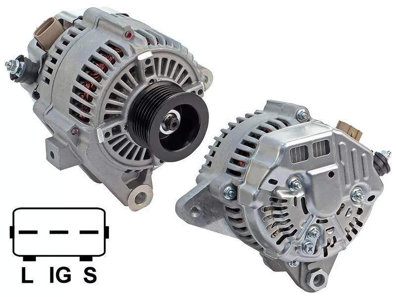 Генератор TOYOTA CAMRY 2.4 12V 80A 01-06 2AZ-FE - Артикул ST850181 - Производитель Sat - Фото, Отзывы, Цены 