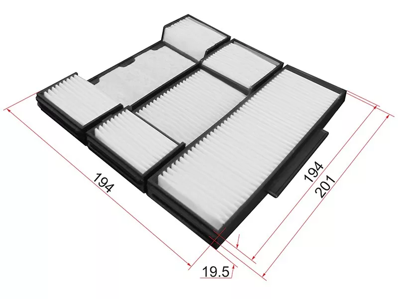 Фильтр салонный TOYOTA COROLLA #E11# 95-00 - Артикул ST8850812020 - Производитель Sat - Фото, Отзывы, Цены 