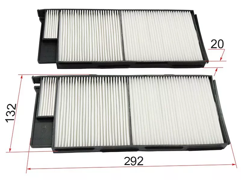 Фильтр салона TOYOTA LAND CRUISER 100 /LEXUS LX470 98-07 комплект - Артикул ST8856860010 - Производитель Sat - Фото, Отзывы, Цены 