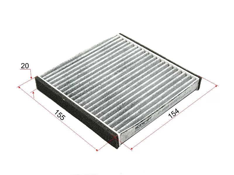 Фильтр салона TOYOTA PASSO KGC1#/QNC10 04-10/DAIHATSU SIRION 05-10 угольный - Артикул ST88568B1010U - Производитель Sat - Фото, Отзывы, Цены 