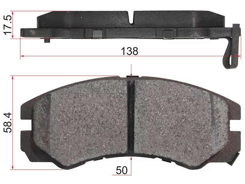 Колодки тормозные (Спереди) Isuzu Bighorn 91-02 / Trooper 92-02 - Артикул ST8970352571 - Производитель Sat - Фото, Отзывы, Цены 