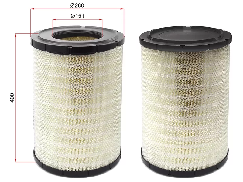 Фильтр воздушный Isuzu Forward 85-06 / Giga 94-15 - Артикул ST8980714230SET - Производитель Sat - Фото, Отзывы, Цены 