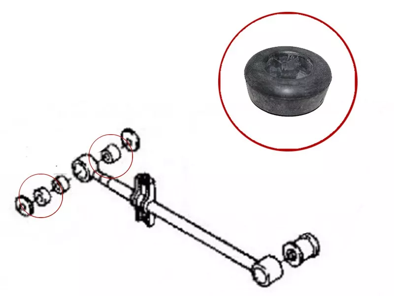 Сайлентблок рычага Daihatsu Be-Go 06-16 / Terios 97 - Артикул ST9004385149 - Производитель Sat - Фото, Отзывы, Цены 