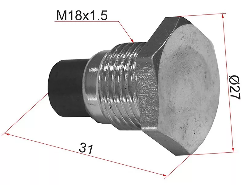 Пробка Toyota Hiace 19- / Land Cruiser 89-23 - Артикул ST9034118040 - Производитель Sat - Фото, Отзывы, Цены 