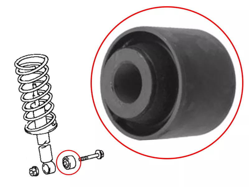 Сайлентблок цапфы Toyota Crown 95-07 / Mark II 92-04 - Артикул ST9038912016 - Производитель Sat - Фото, Отзывы, Цены 