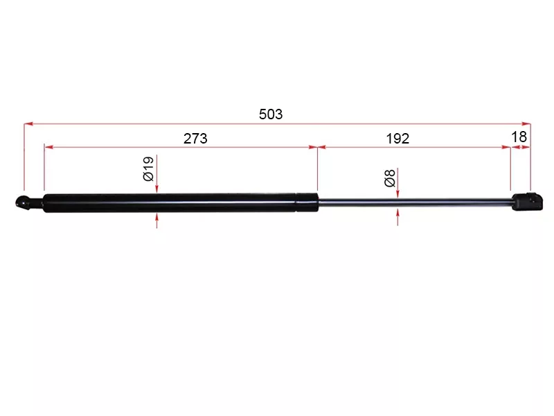Амортизатор крышки багажника -ST904505V085 Sat для NISSAN R`NESSA