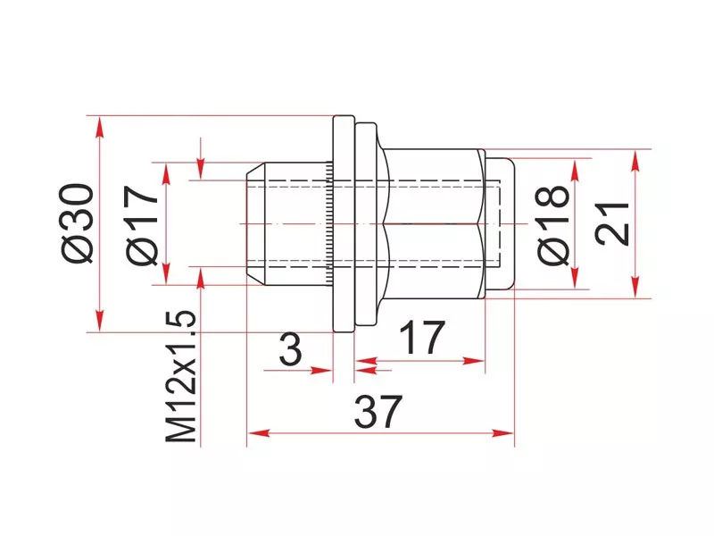 Гайка колесная хром закрытая HYUNDAI/KIA/LEXUS/MITSUBISHI/TOYOTA - Артикул ST9094201033 - Производитель Sat - Фото, Отзывы, Цены 