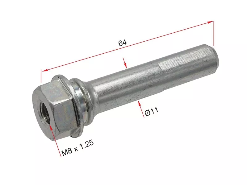 Направляющая тормозного суппорта зад нижняя MITSUBISHI ECLIPS CROSS 17 - Артикул ST920014 - Производитель Sat - Фото, Отзывы, Цены 