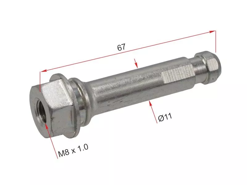 Направляющая тормозного суппорта зад верхняя MITSUBISHI ECLIPS CROSS 17 - Артикул ST920015 - Производитель Sat - Фото, Отзывы, Цены 