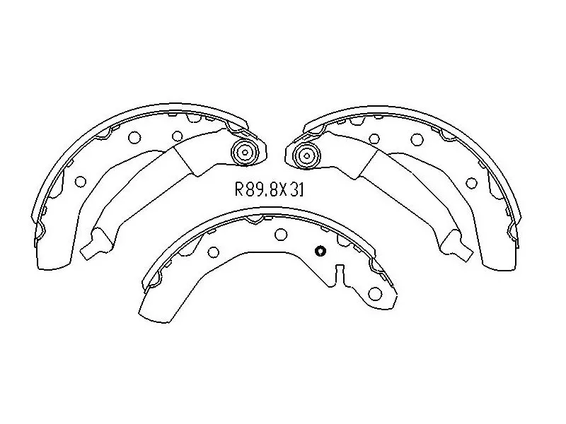 Колодки тормозные барабанные Chevrolet Matiz 05-10 / Spark 05-16 - Артикул ST96268686 - Производитель Sat - Фото, Отзывы, Цены 