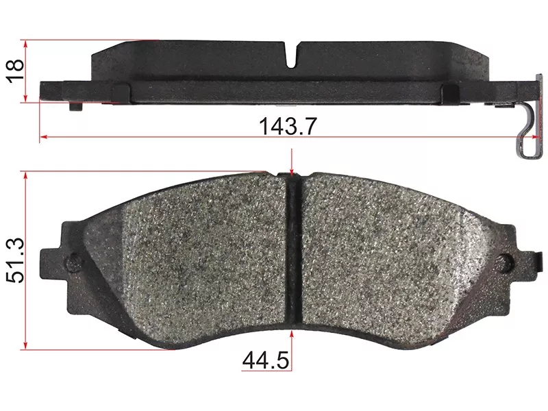 Колодки тормозные (Спереди/ Колесо R14) Chevrolet Aveo 02- / Lacetti 04-13 - Артикул ST96281937 - Производитель Sat - Фото, Отзывы, Цены 