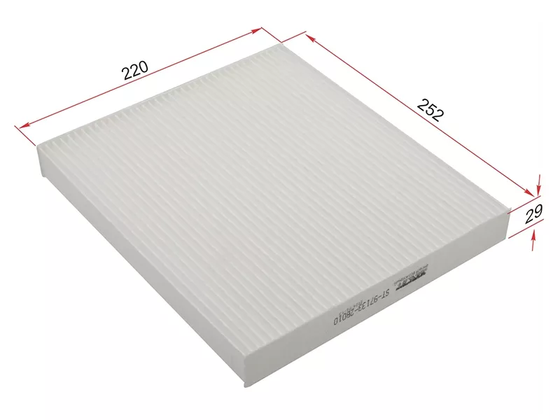 Фильтр салона HYUNDAI SANTA FE 06-12/SONATA 04-/KIA MAGENTIS 05 - Артикул ST971332B010 - Производитель Sat - Фото, Отзывы, Цены 