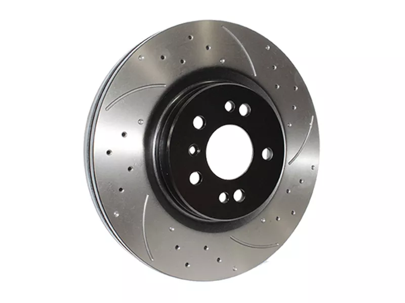 Комплект дисков тормозных передний перфорированные MERCEDES W164 - Артикул STA1644210412PF - Производитель Sat - Фото, Отзывы, Цены 